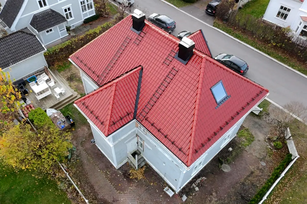 Nytt tak på bolig i Tønsberg